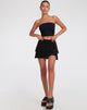 imagen de Penka Mini Skirt in Slinky Black