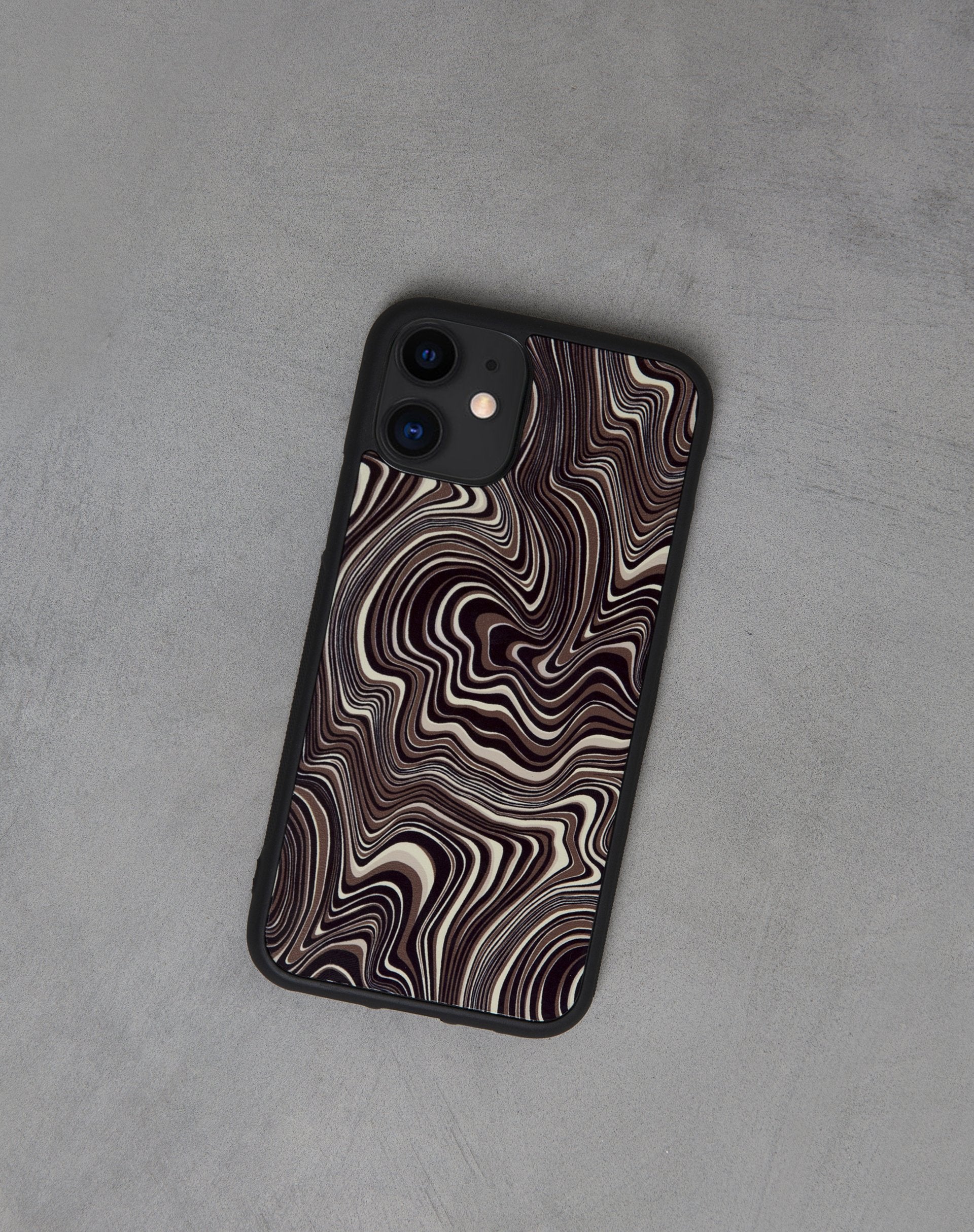 Imagen de Funda para Iphone en Marrón Ripple años 70