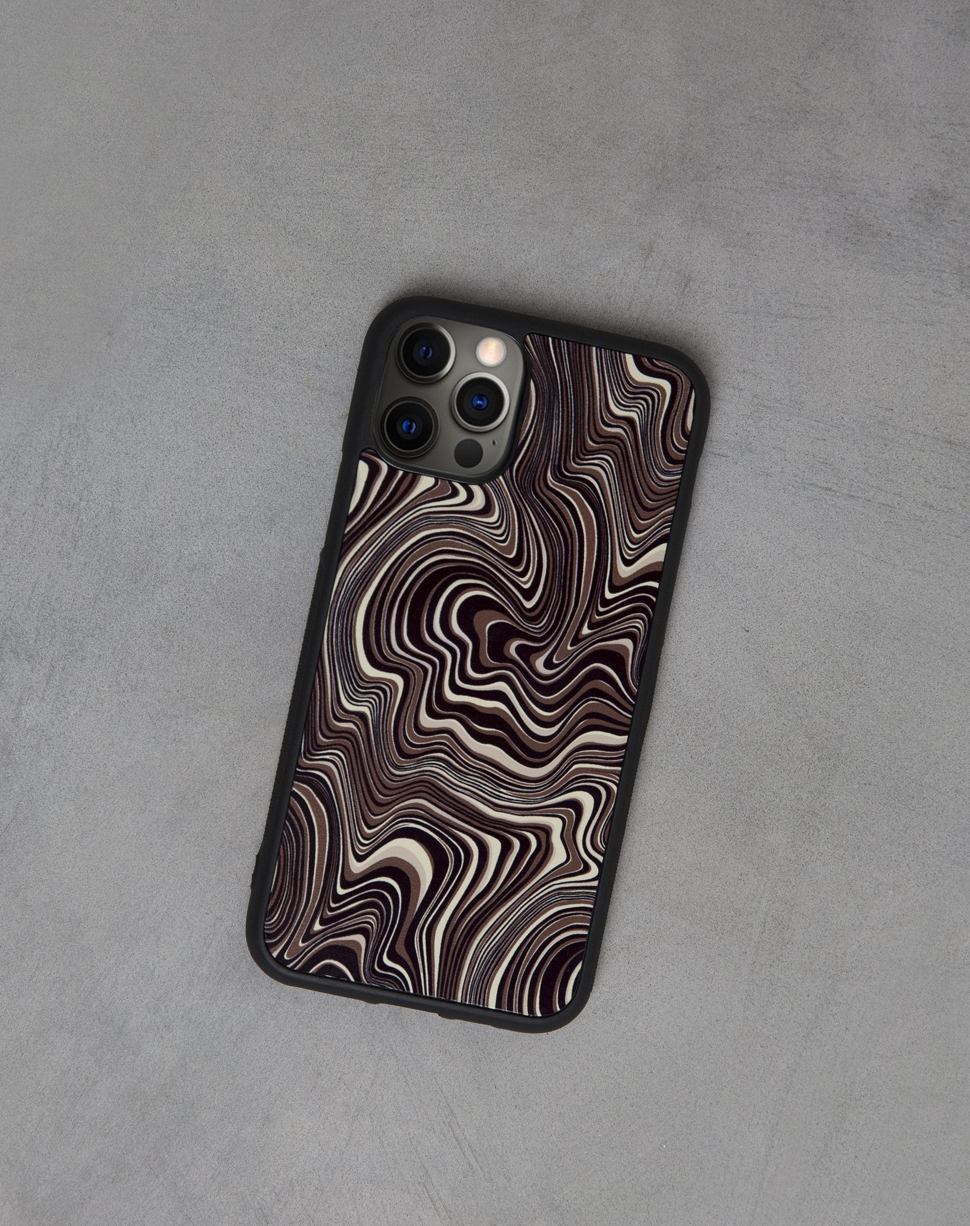 Imagen de Funda para Iphone en Marrón Ripple años 70
