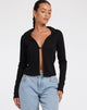 imagen de Ruix Top en Jersey Plise Negro