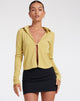 imagen de Ruix Top en Jersey Plise Mostaza