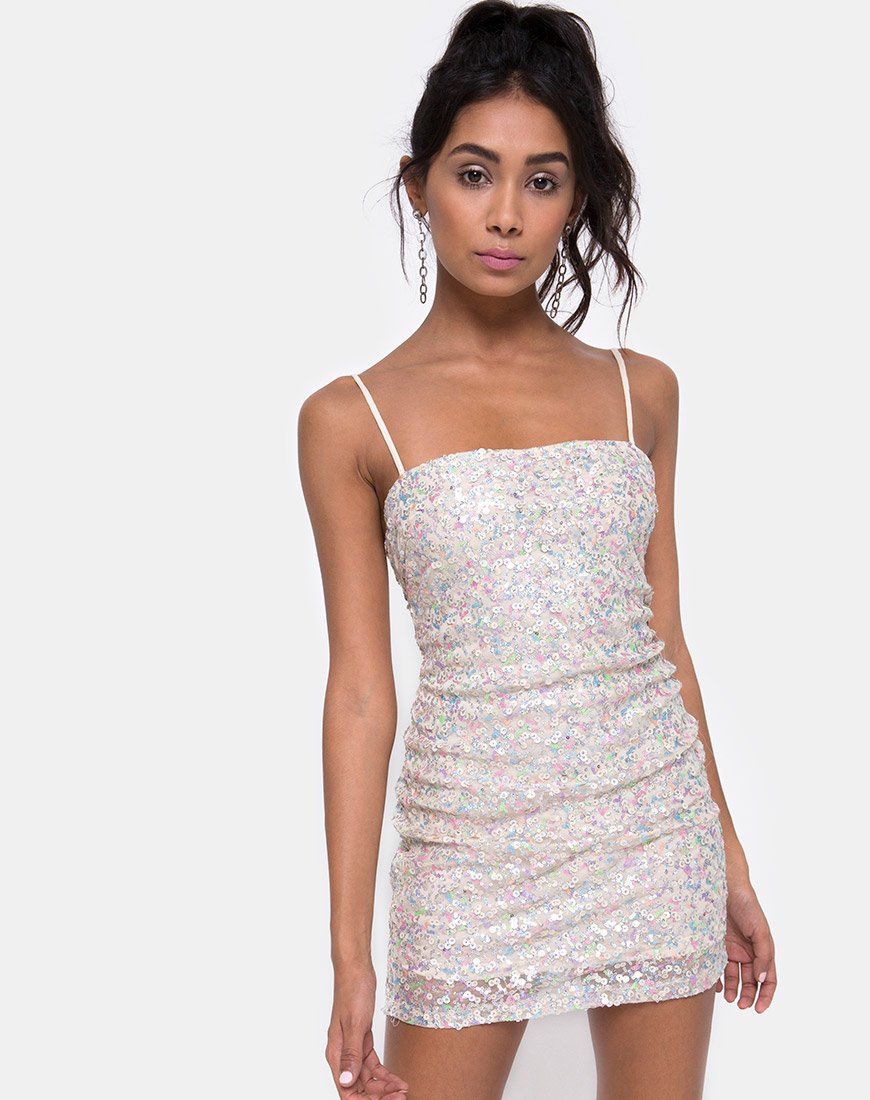 Vestido ajustado Selah de lentejuelas confeti