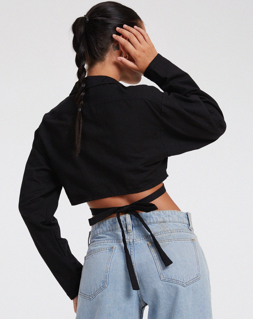Top Elyse en Rami Negro